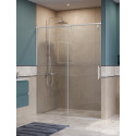 Душевая дверь в нишу BelBagno SOFT_CLOSE-1-BF-1-160-C-Cr профиль хром, стекло прозрачное