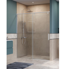 Душевая дверь в нишу BelBagno SOFT_CLOSE-1-BF-1-160-C-Cr профиль хром, стекло прозрачное