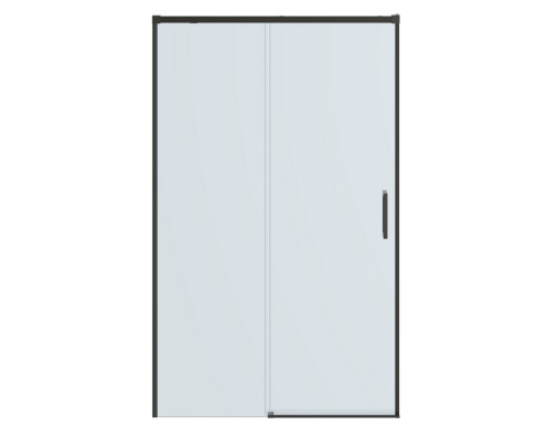 Душевая дверь CEZARES PLANE-BF-1-120-C-GM, 120х195, профиль оружейная сталь, стекло прозрачное