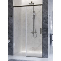 Душевая дверь CEZARES PLANE-BF-1-120-C-GM, 120х195, профиль оружейная сталь, стекло прозрачное