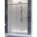 Душевая дверь CEZARES PLANE-BF-1-130-C-IN, 130х195, профиль сатин, стекло прозрачное