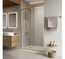Душевая дверь в нишу BelBagno LUCE-BF-1-120-C-ORO