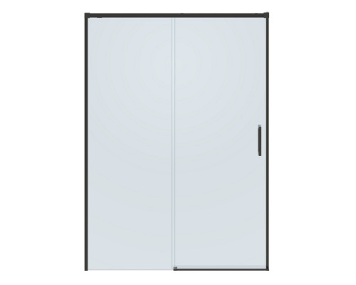 Душевая дверь CEZARES PLANE-BF-1-130-C-GM, 130х195, профиль оружейная сталь, стекло прозрачное