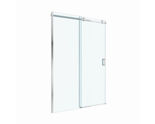 Душевая дверь в нишу BelBagno SOFT_CLOSE-2-BF-1-150-C-Cr профиль хром, стекло прозрачное
