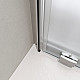 Душевая дверь в нишу BelBagno LUCE-BF-1-120-P-Cr