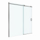 Душевая дверь в нишу BelBagno SOFT_CLOSE-2-BF-1-180-C-GM профиль оружейная сталь, стекло прозрачное