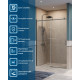Душевая дверь в нишу BelBagno SOFT_CLOSE-2-BF-1-140-C-GM профиль оружейная сталь, стекло прозрачное