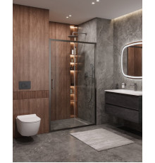 Душевая дверь в нишу CEZARES MOLVENO-BF-1-160-C-GM-IV