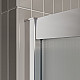 Душевая дверь в нишу BelBagno LUCE-BF-1-120-P-Cr