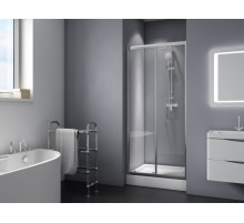 Душевая дверь в нишу BelBagno DUE-BF-1-140-C-Cr