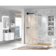 Душевая перегородка CEZARES LIBERTA-L-1-80-120-BR-NERO кронштейн 120см