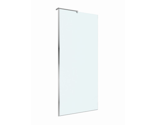 Душевая перегородка BelBagno UNO-L-1-TB-80-C-Cr, 80 см, профиль хром, стекло прозрачное