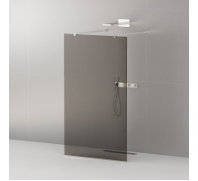 Душевая перегородка CEZARES LIBERTA-L-2-110-120-GR-Cr кронштейн 120 см