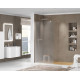 Душевая перегородка CEZARES LIBERTA-L-1-80-120-GR-Cr кронштейн 120см