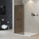 Душевая перегородка универсальная с односторонним входом CEZARES LIBERTA-L-1-TB-110-BR-Cr