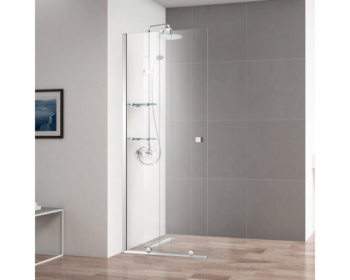 Душевая перегородка раздвижная CEZARES STREAM-BF-1-90-C-Cr