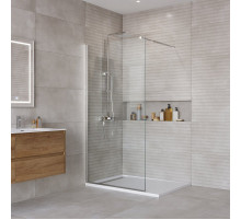 Душевая перегородка BelBagno KRAFT-L-1-110-C-Cr