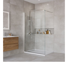 Душевая перегородка BelBagno KRAFT-L-1-120-C-Cr