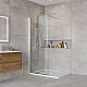 Душевая перегородка BelBagno KRAFT-L-1-70-C-Cr