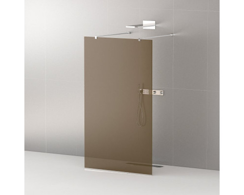 Душевая перегородка CEZARES LIBERTA-L-2-100-120-BR-Cr кронштейн 120 см