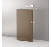 Душевая перегородка CEZARES LIBERTA-L-2-80-120-BR-Cr кронштейн 120 см