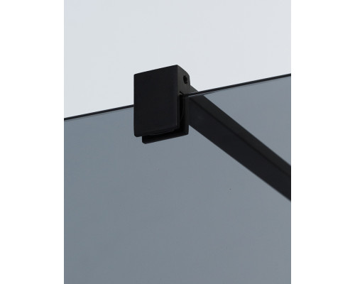 Душевая перегородка CEZARES LIBERTA-L-2-100-120-GR-NERO кронштейн 120 см