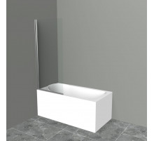 Душевая шторка на ванну BelBagno UNO-V-1-85/150-C-Cr