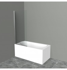 Душевая шторка на ванну BelBagno UNO-V-1-85/150-C-Cr