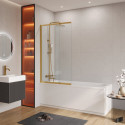 Шторка на ванну CEZARES SLIDER-VF-11-90/150-C-BORO