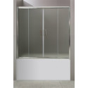 Шторка на ванну BelBagno UNO-VF-2-170/145-P-Cr