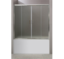 Шторка на ванну BelBagno UNO-VF-2-170/145-P-Cr