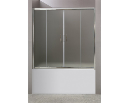Шторка на ванну BelBagno UNO-VF-2-170/145-P-Cr