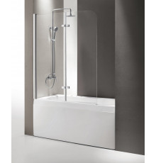 Шторка на ванну CEZARES ECO-O-V-21-120/140-C-Cr