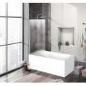 Душевая шторка на ванну BelBagno UNO-V-1-90/150-CH-CR