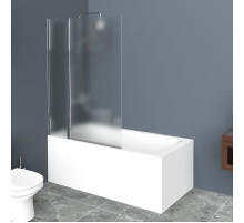 Душевая шторка на ванну BelBagno UNO-V-11-100/150-P-Cr левая