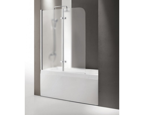 Шторка на ванну CEZARES ECO-O-V-21-120/140-P-Cr-L