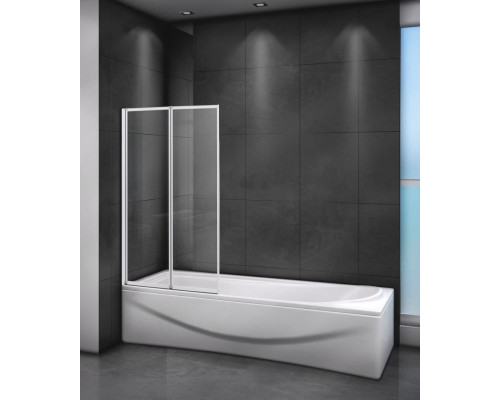 Шторка на ванну CEZARES RELAX-V-2-80/140-P-Bi-R