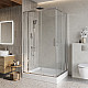 Душевой уголок BelBagno LUCE-AH-22-120/115-C-Cr