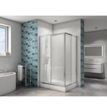 Душевой уголок BelBagno DUE-AH-2-120/80-C-Cr