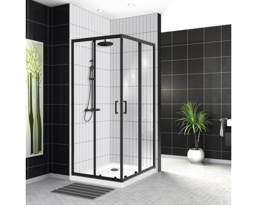 Душевой уголок BelBagno UNO-195-A-2-90-C-NERO
