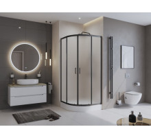 Душевой уголок BelBagno UNO-195-R-2-90-P-NERO