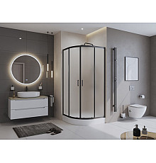 Душевой уголок BelBagno UNO-195-R-2-90-P-NERO