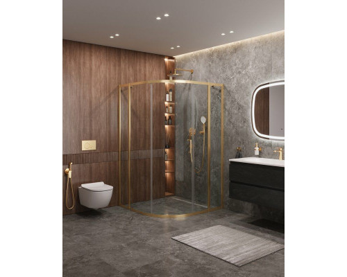 Душевой уголок CEZARES MOLVENO-R-11-90+20-C-BORO-IV