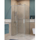 Душевой уголок BelBagno SOFT_CLOSE-1-A-1-100-C-Cr профиль хром, стекло прозрачное