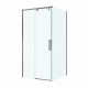 Душевой уголок BelBagno SOFT_CLOSE-1-A-1-100-C-GM профиль оружейная сталь, стекло прозрачное
