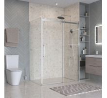 Душевой уголок BelBagno MARINO-2-AH-1-140/80-C-CR 140х80 см профиль хром, стекло прозрачное