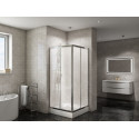 Душевой уголок BelBagno DUE-A-2-80-C-Cr Душевой уголок BelBagno DUE-A-2-80-C-Cr