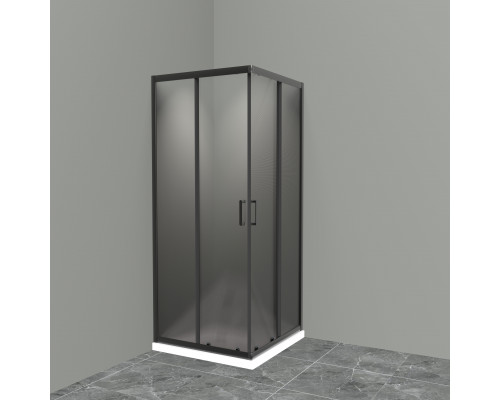 Душевой уголок BelBagno UNO-195-A-2-90-P-NERO