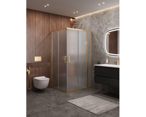 Душевой уголок CEZARES MOLVENO-AH-21-90+30-C-BORO-IV