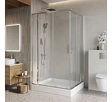 Душевой уголок BelBagno LUCE-AH-22-145/120-C-Cr